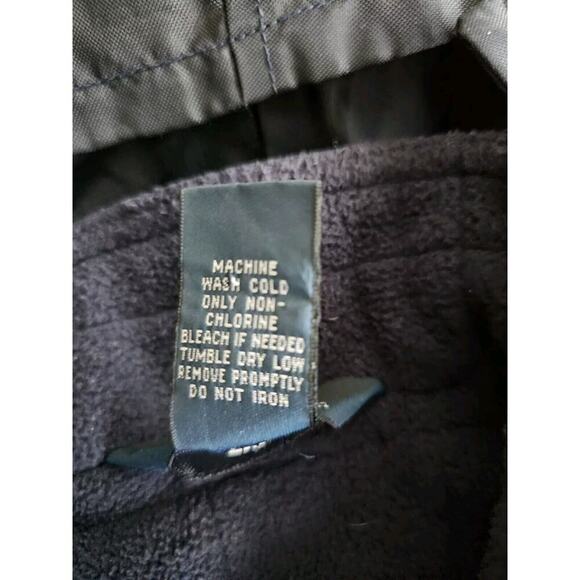 Polo Ralph Lauren Infant 18 Months Fleece Hooded Bomber Jacket Navy Blue Preppy - Picture 6 of 6